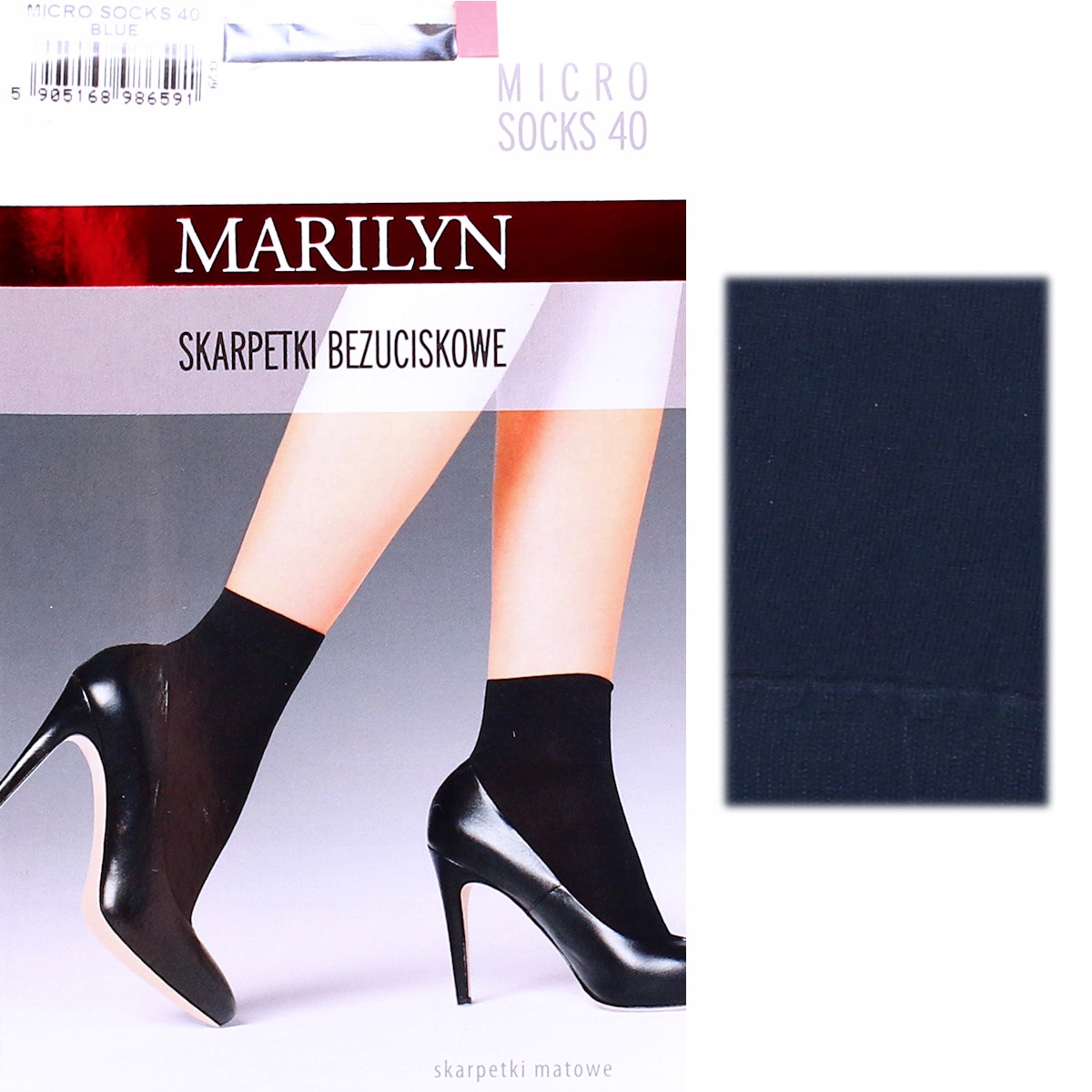

Marilyn Skarpetki Micro Socks 40 Uni blue 2 pary