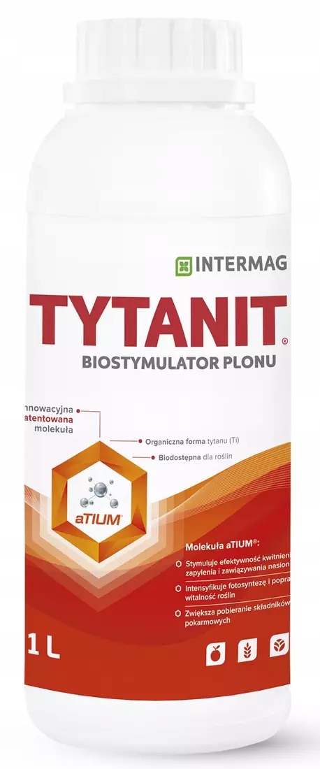 Tytanit 1l Intermag stymulator, jakość plonu