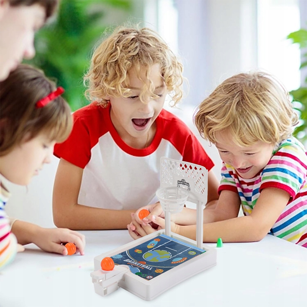 GRA KOSZYKÓWKA ZABAWKA DO GRY W KOSZA koszykarska MIN PRZENOŚNA + 4x piłka Kod producenta 3587