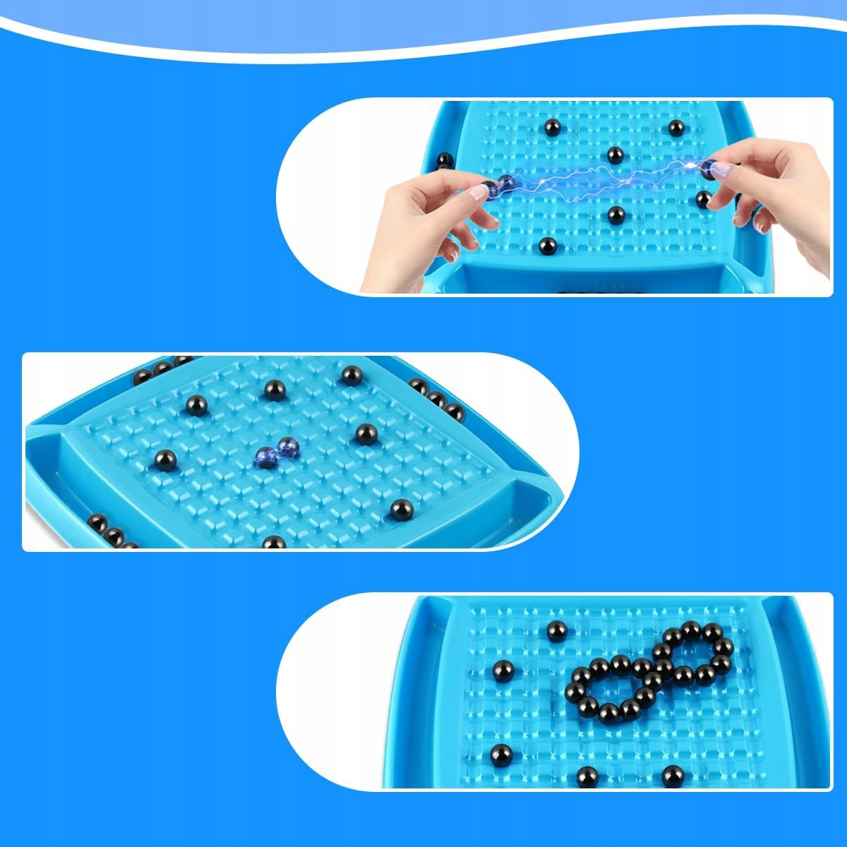 MAGNETYCZNA GRA W SZACHY PLANSZOWA GRA STRATEGICZNA DLA DZIECI I DOROSŁYCH Minimalna liczba graczy 2