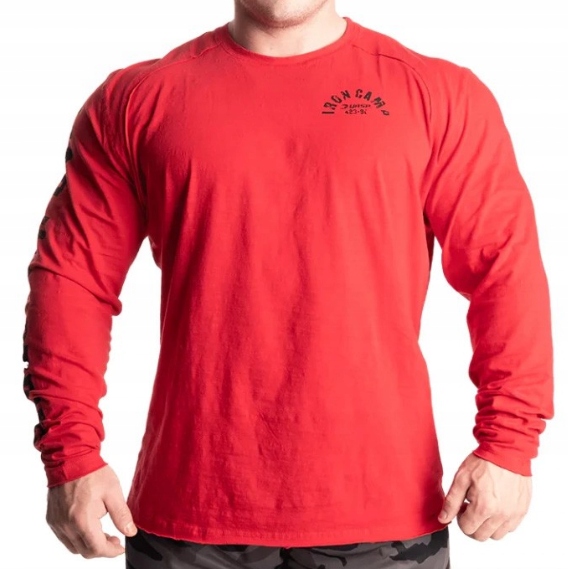 Koszulka z długim rękawem Gasp Throwback 220843 czerwona r.XXL