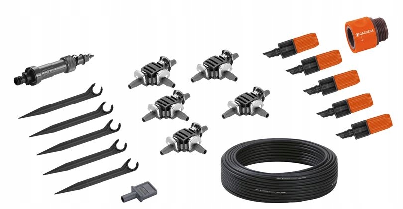 Malá Sada Pro Kapkové Zavlažování Pokojových Rostlin Na Balkon