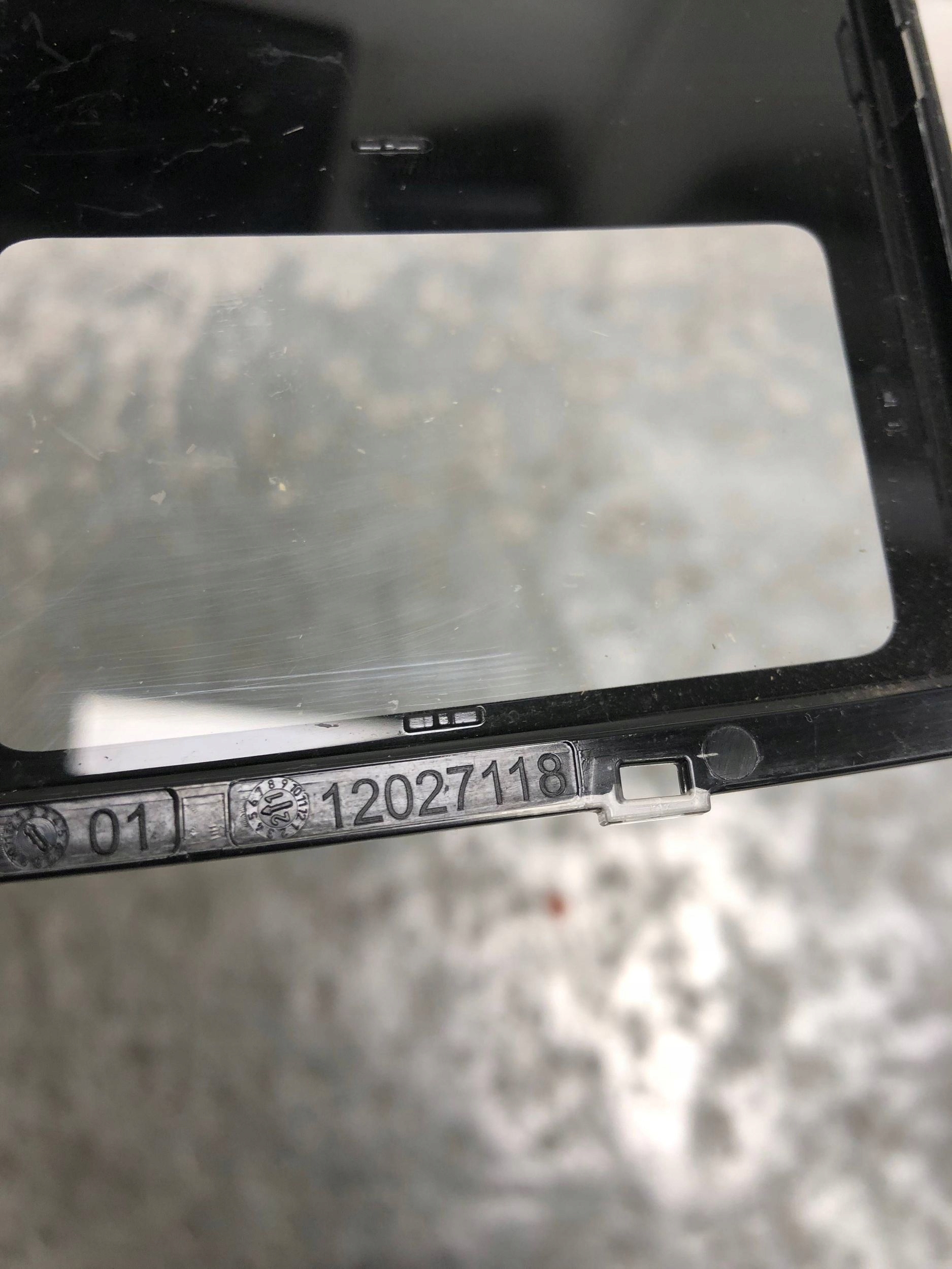 PANEL diody střechy VW GOLF VIII 12027118