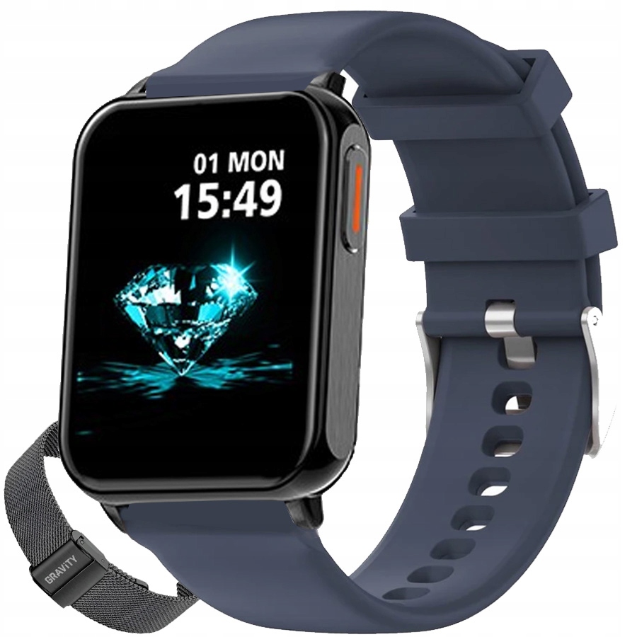 Chytré Hodinky Gravity GT17-9 modré