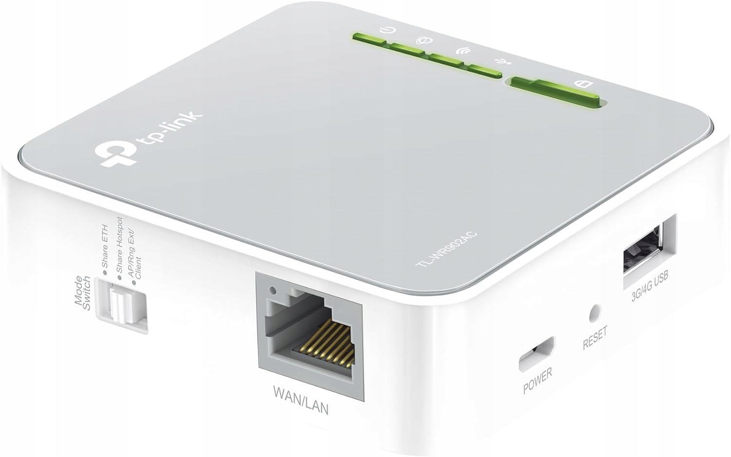 BEZDROTOVÝ SMEROVAČ WIFI TP-LINK TL-WR902AC AC750 Interný modem DSL