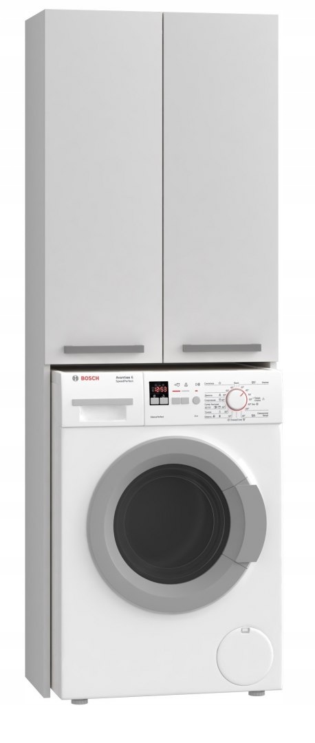 SZAFKA ŁAZIENKOWA NAD PRALKĘ POLA DD BIAŁA MAT