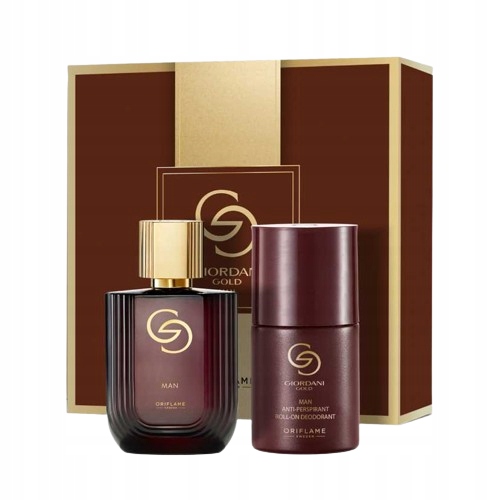 Oriflame Giordani Gold Men Zestaw Woda Perfumowana 75 ML Kulka Pudełko
