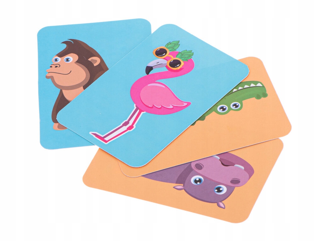 KSIĄŻKA MAGNETYCZNA UKŁADANKA DLA DZIECI ZWIERZĘTA 47 EL.MONTESSORI Kod producenta KX5428_1