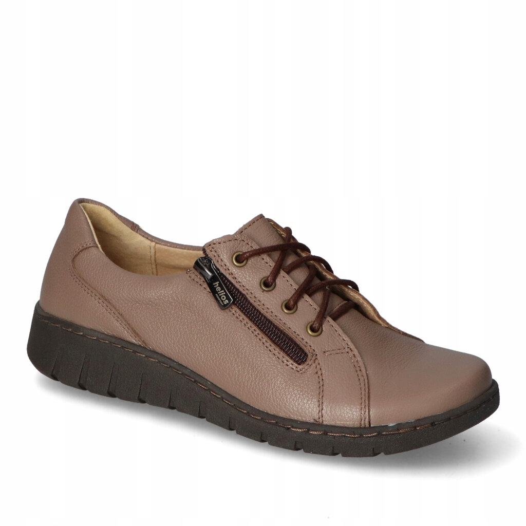 Dámské polobotky Helios Khaki Lico kožené 37