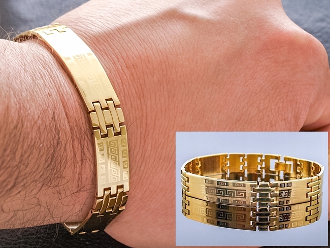 

Ekskluzywna Złota Bransoleta 14k ! Jakość !
