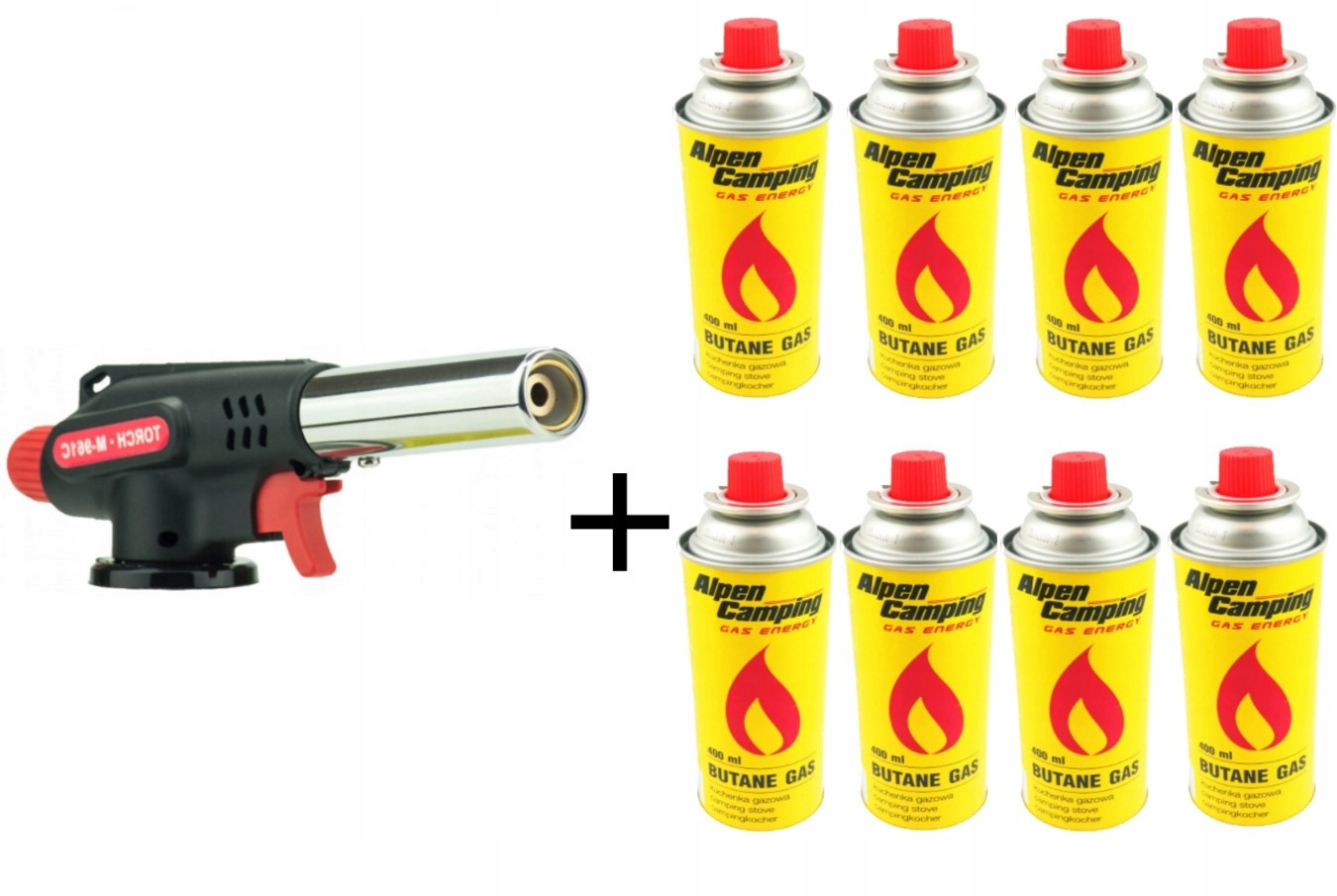 

Palnik Gazowy Ceramiczny Torch M-961C 8x kartusz