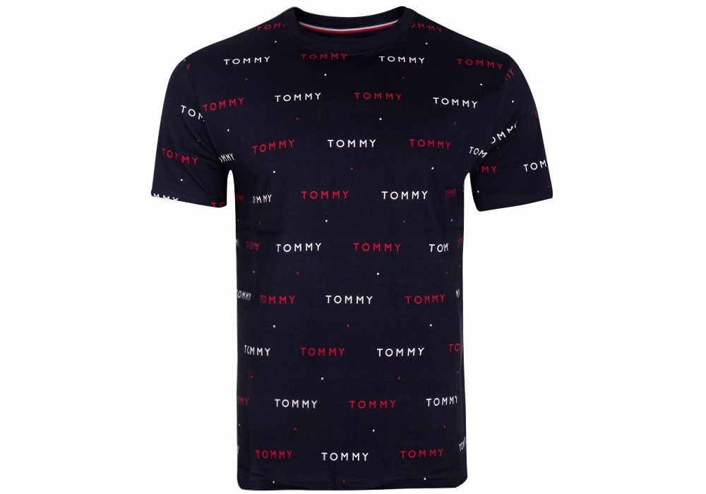

Tommy Hilfiger Koszulka Męska T-shirt Tee Navy r.M