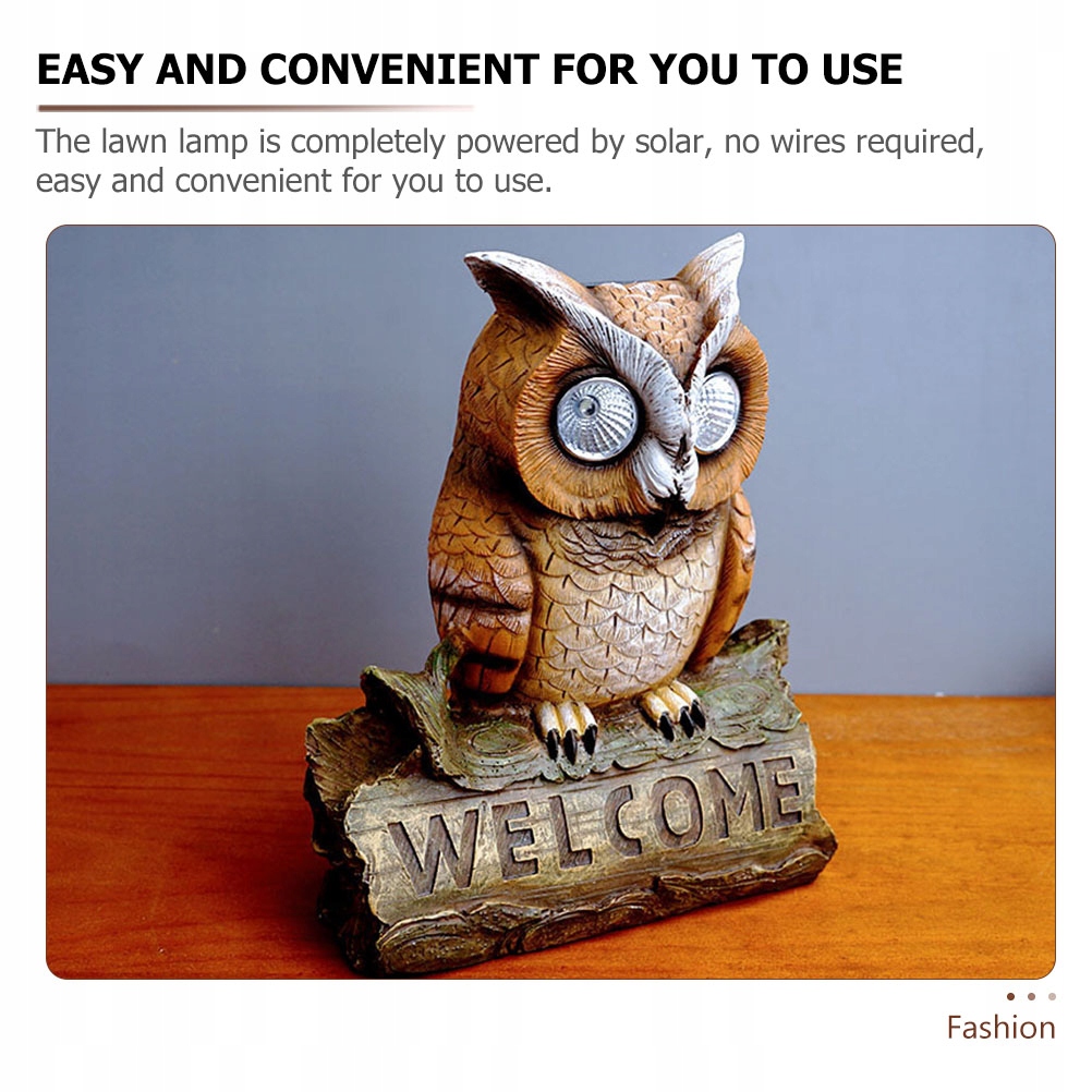 ZABAWKI ZEWNĘTRZNE ŚWIATŁA SOWA ŚWIATŁA KRAJOBRAZOWE Marka Inna