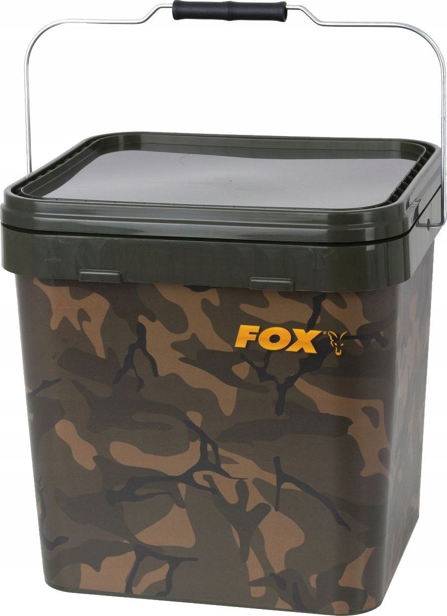 Wiadro Fox Camo Square Bucket 17L