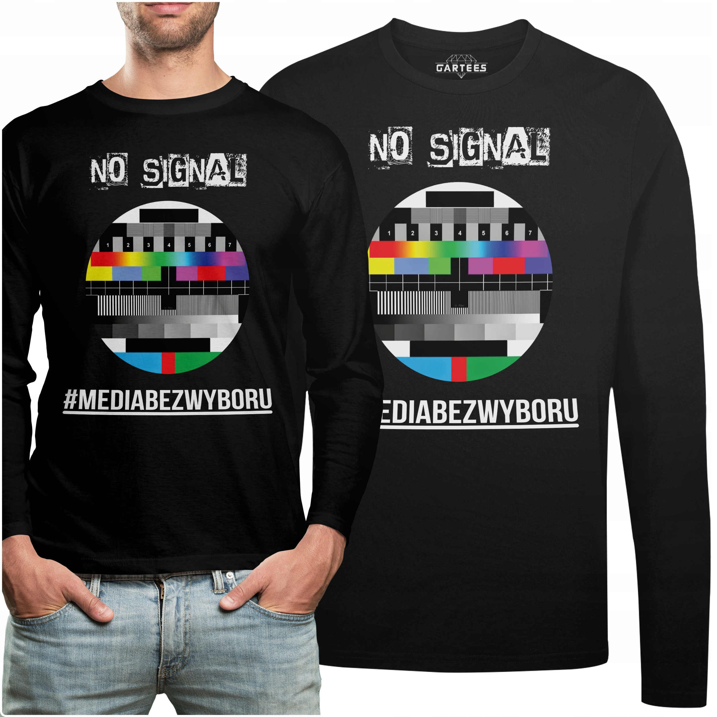 

Koszulka Long Prezent No Signal Media Bez Wyboru
