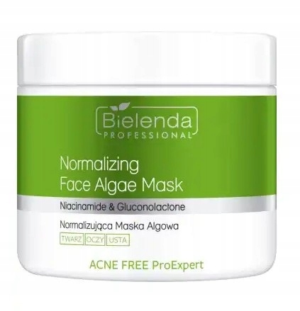 Bielenda Professional Acne Free ProExpert Normalizační řasová maska 160 g