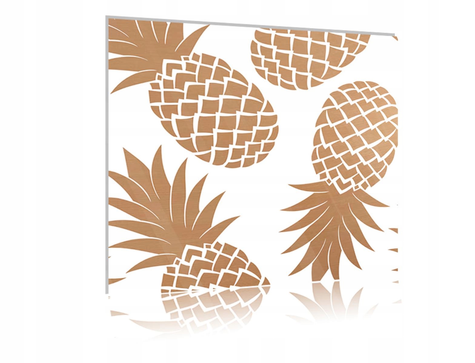 

Obraz szklany na szkle Ananas 04 50x50