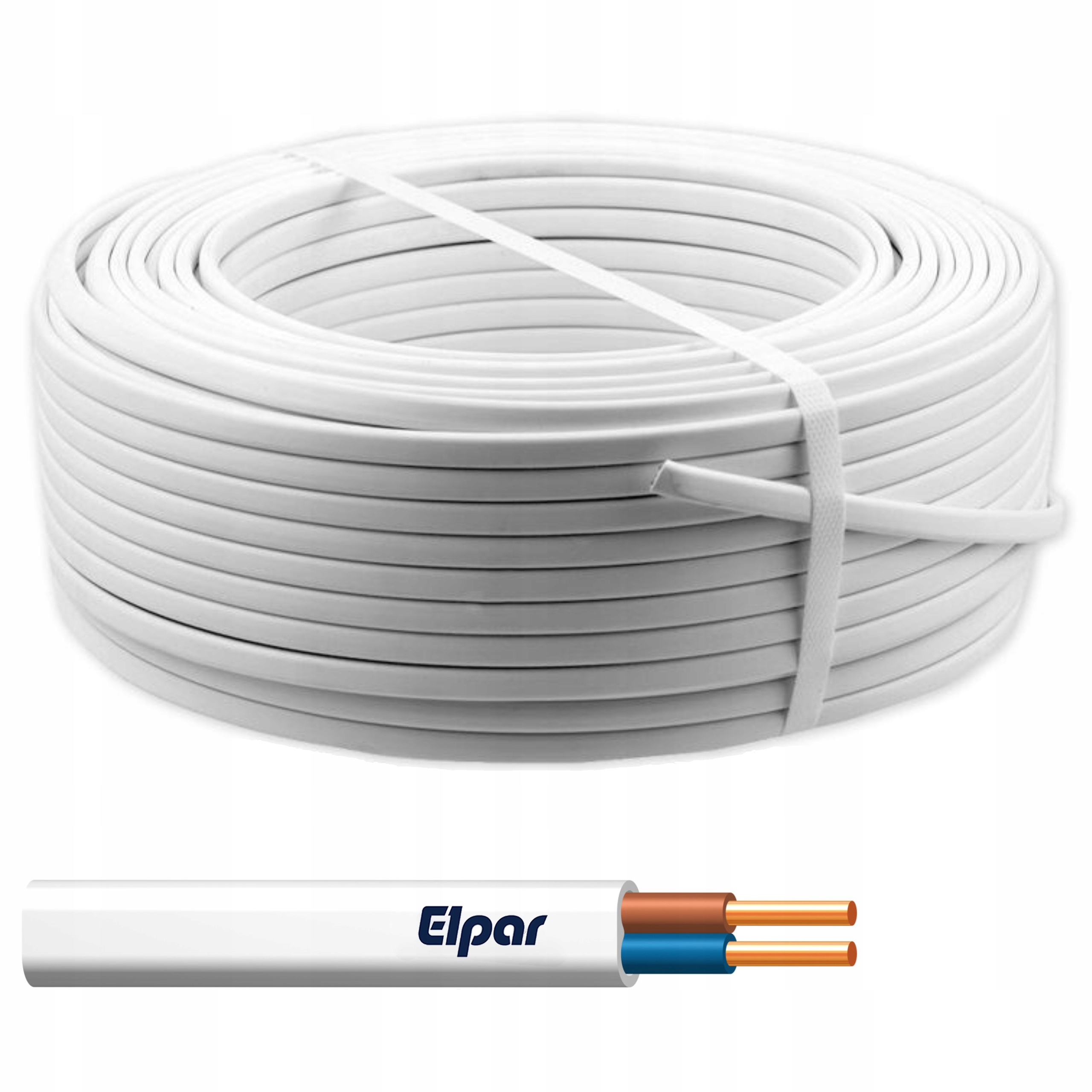 

Przewód płaski kabel YDYp 2x1,5 450/750V za metr
