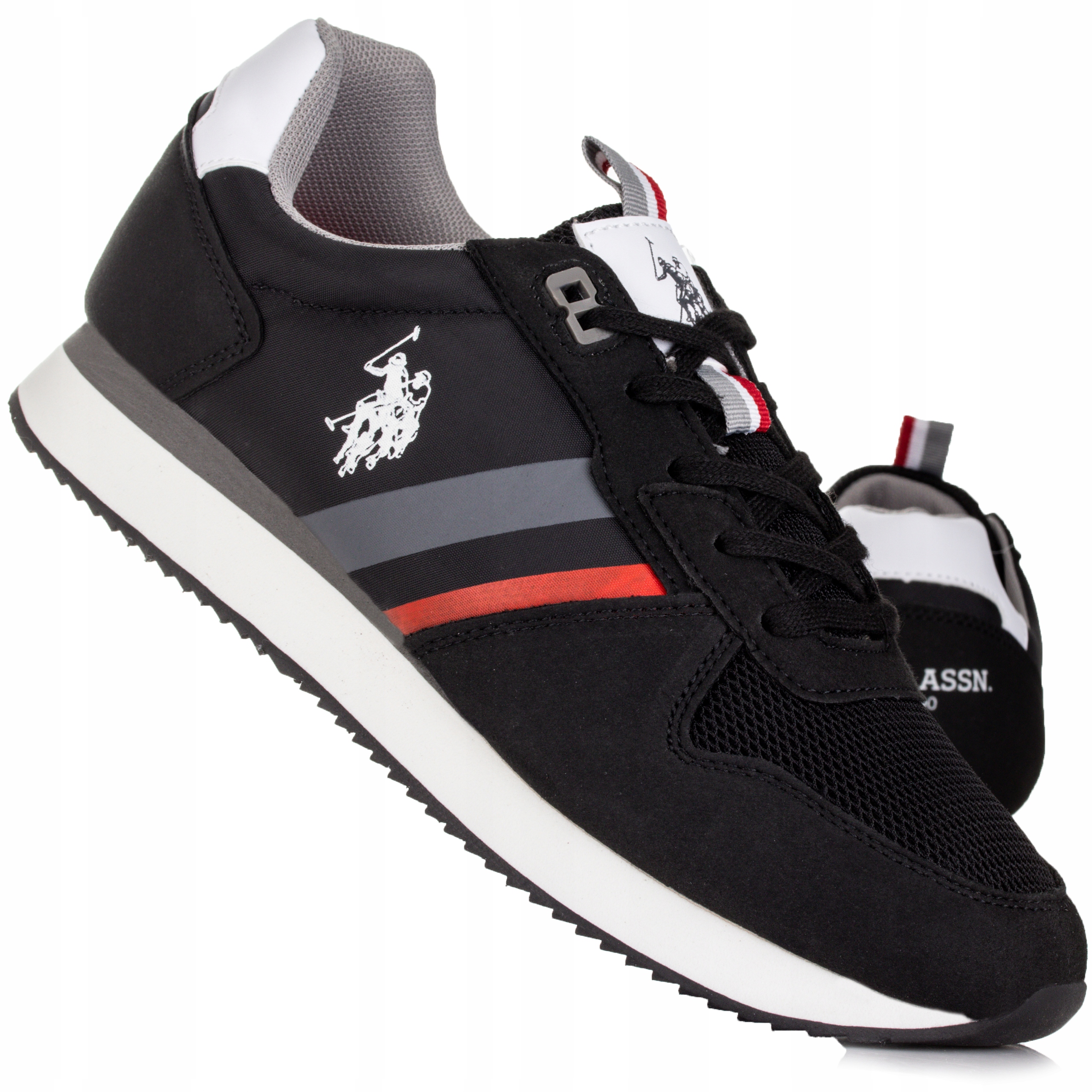 

Buty sneakersy męskie U.s Polo Assn. NOBIL006 Blk