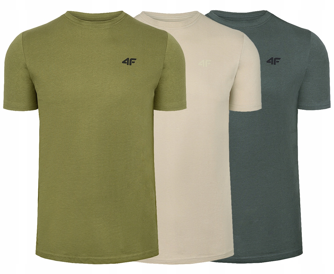 

4F T-shirt Męski x3 Zestaw Kolekcja Limitowana L