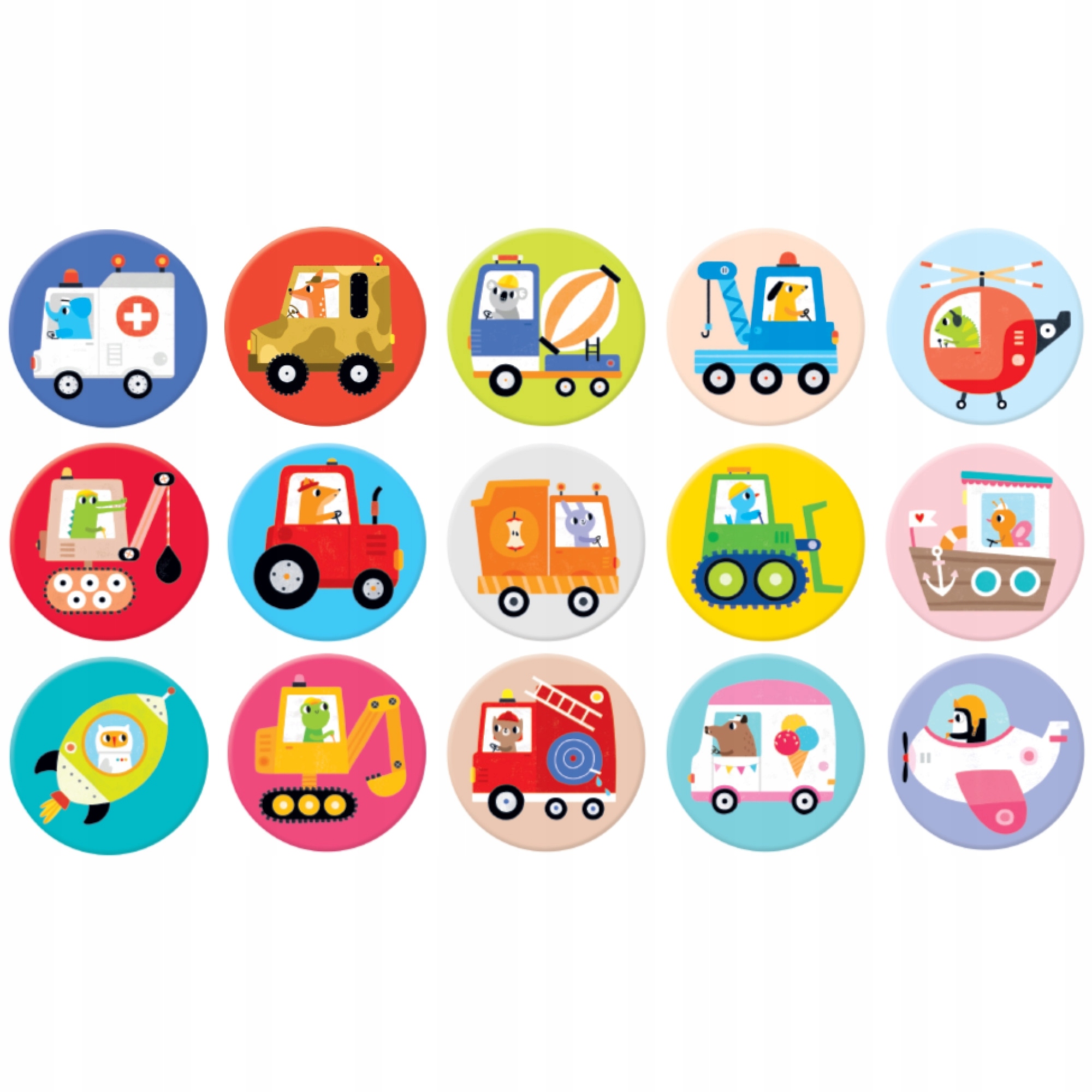 CzuCzu: Memorki - Pojazdy Wydawca Bright Junior Media