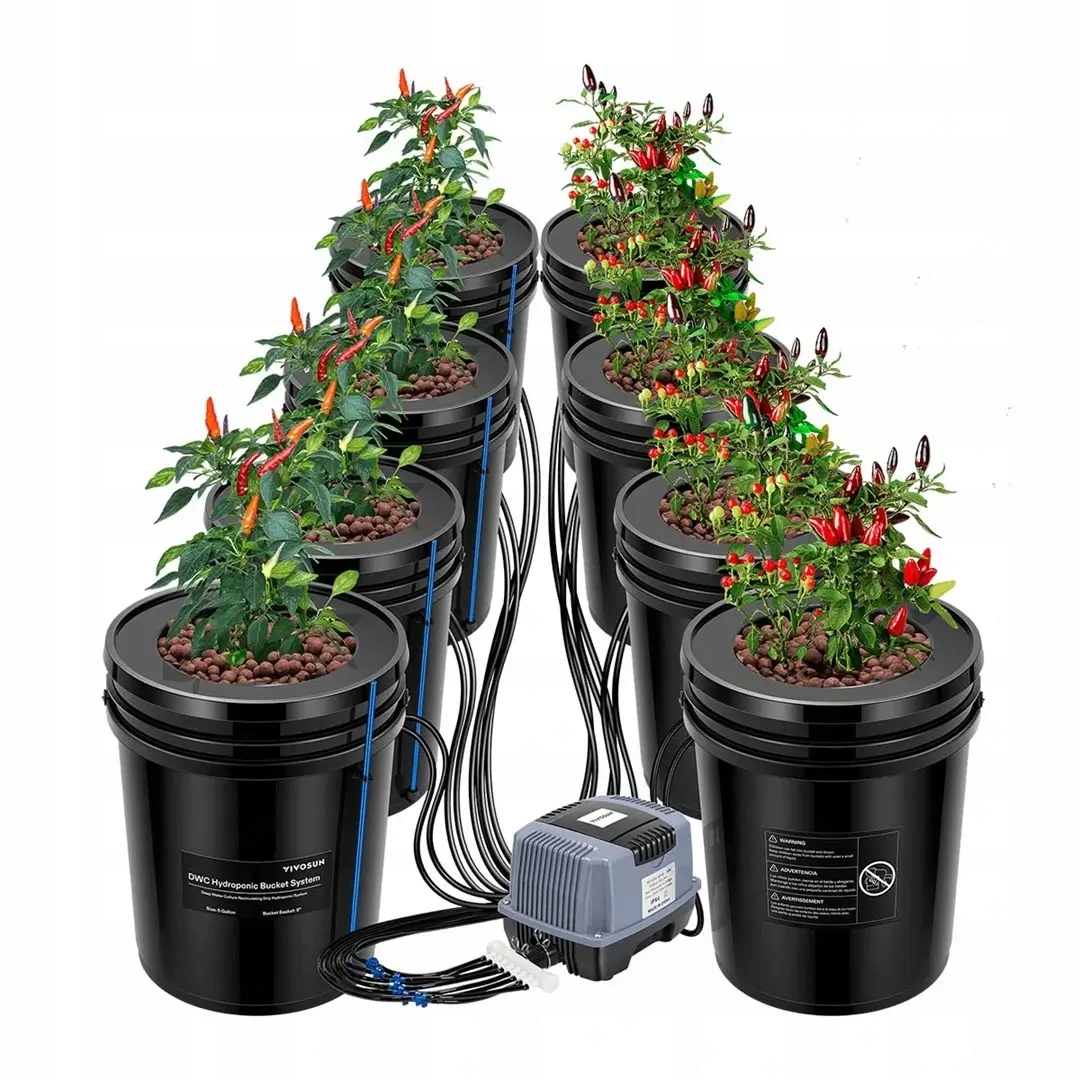 Vivosun system Dwc 8 x 18,9L