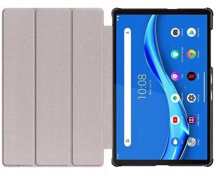 ETUI SMART CASE POKROWIEC NA TABLET DO LENOVO TAB M10 10.1 CZARNE Z KLAPKĄ Typ Etui