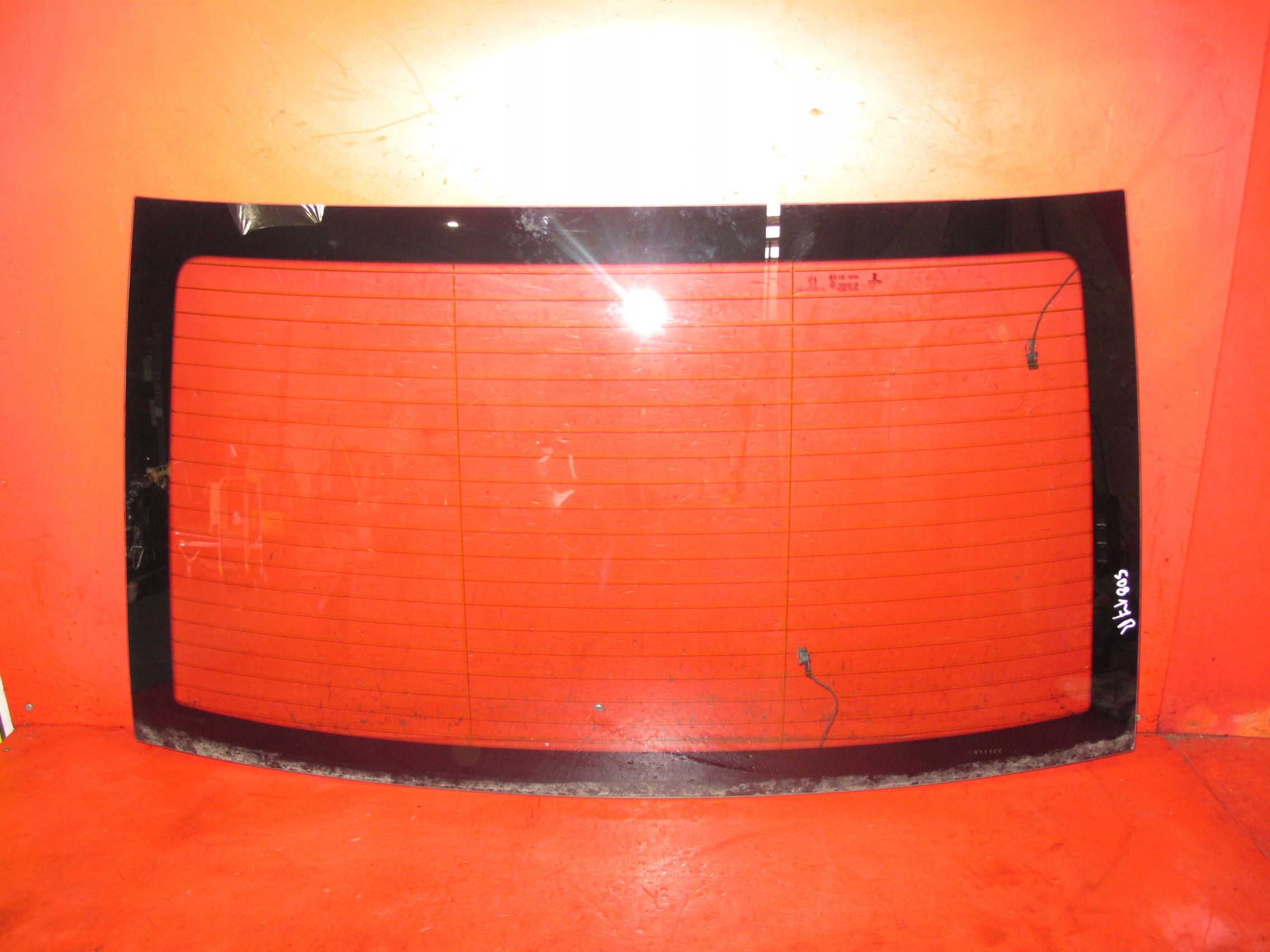 PEUGEOT 508 I 8D LIFT SZYBA TYLNA TYŁ 2017 ROK