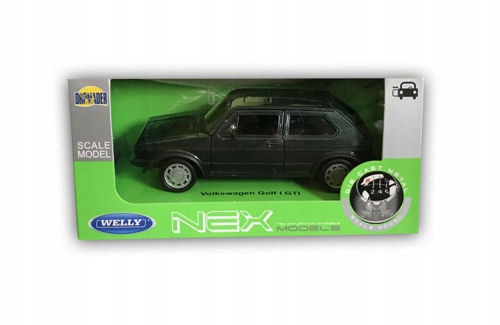 

Vw Golf I Gti Grafit Metalowy Model 1:34 Welly