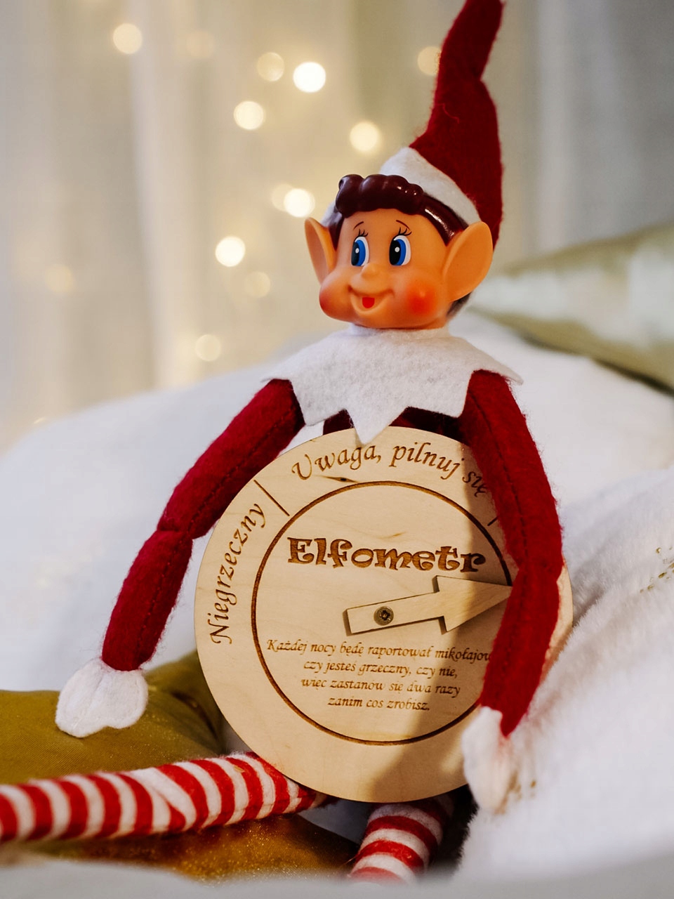 ELF ON THE SHELF PSOTNIK FIGURKA ELFA SKRZAT KRASNAL ŚWIĄTECZNY ADWENTOWY Marka inna