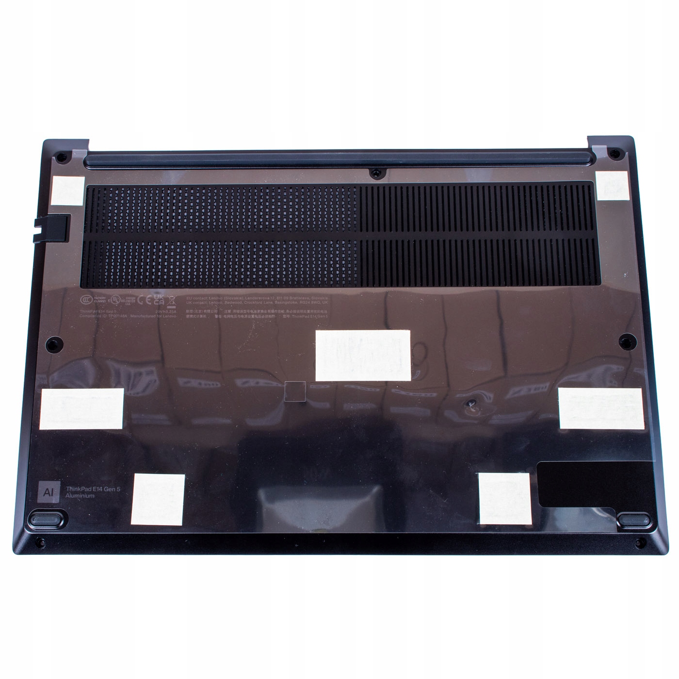 Spodní kryt Lenovo ThinkPad E14 5 generace černý Al hliník černý