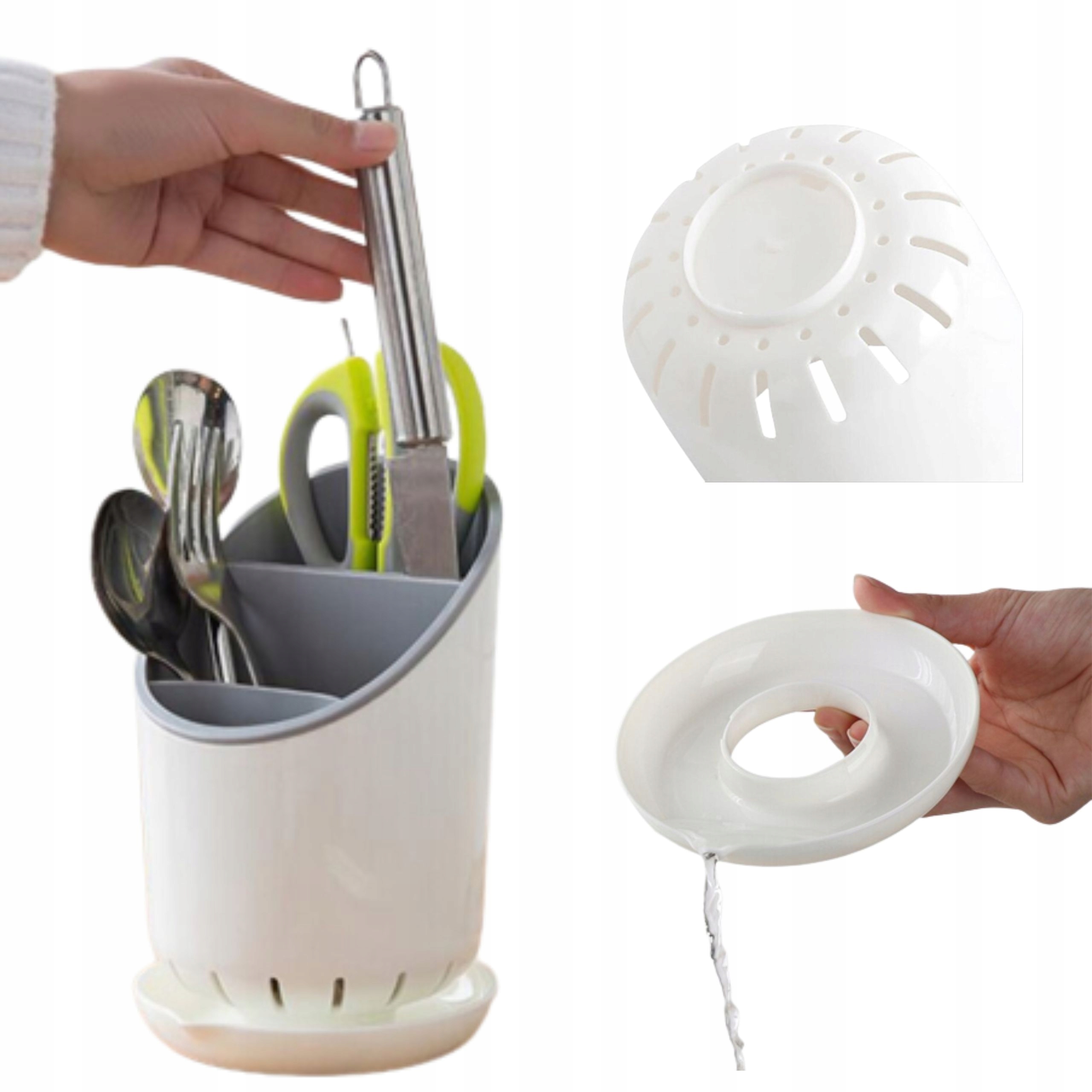 

Ociekacz Na Sztućce Organizer Suszarka Z Tacką