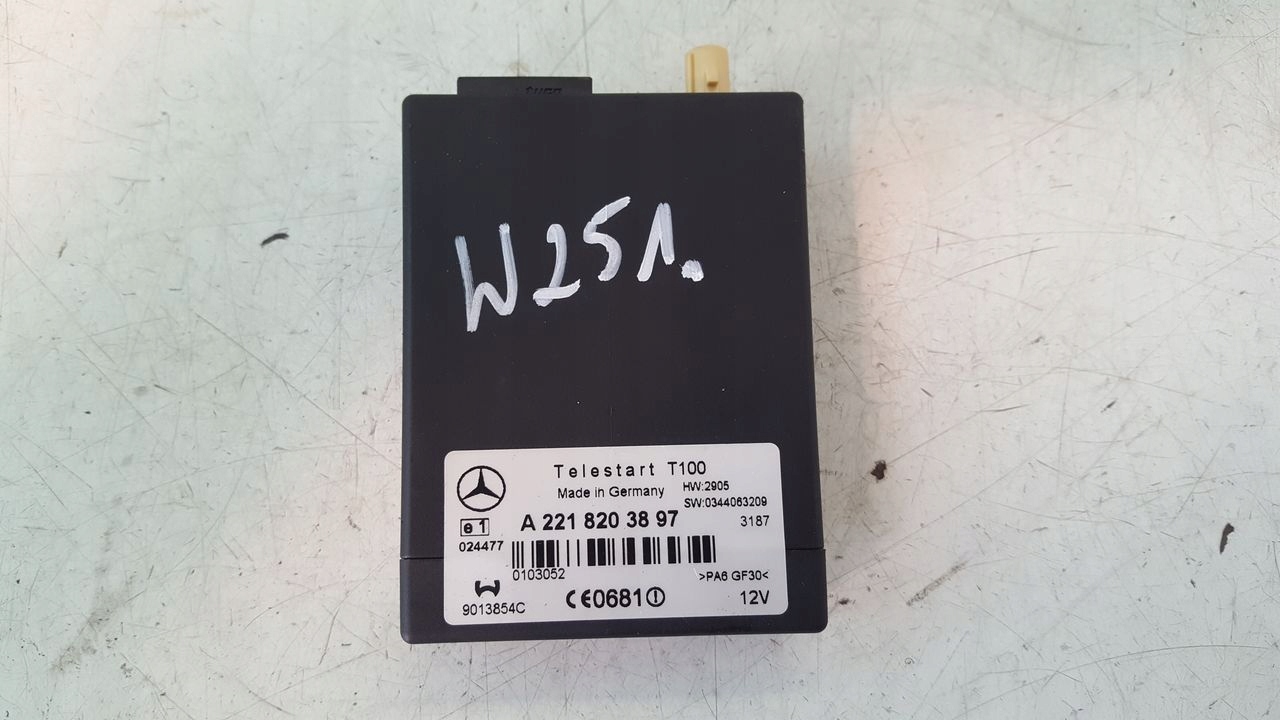 2218203897 - Модуль telestart Mercedes W251 3.0 CDI