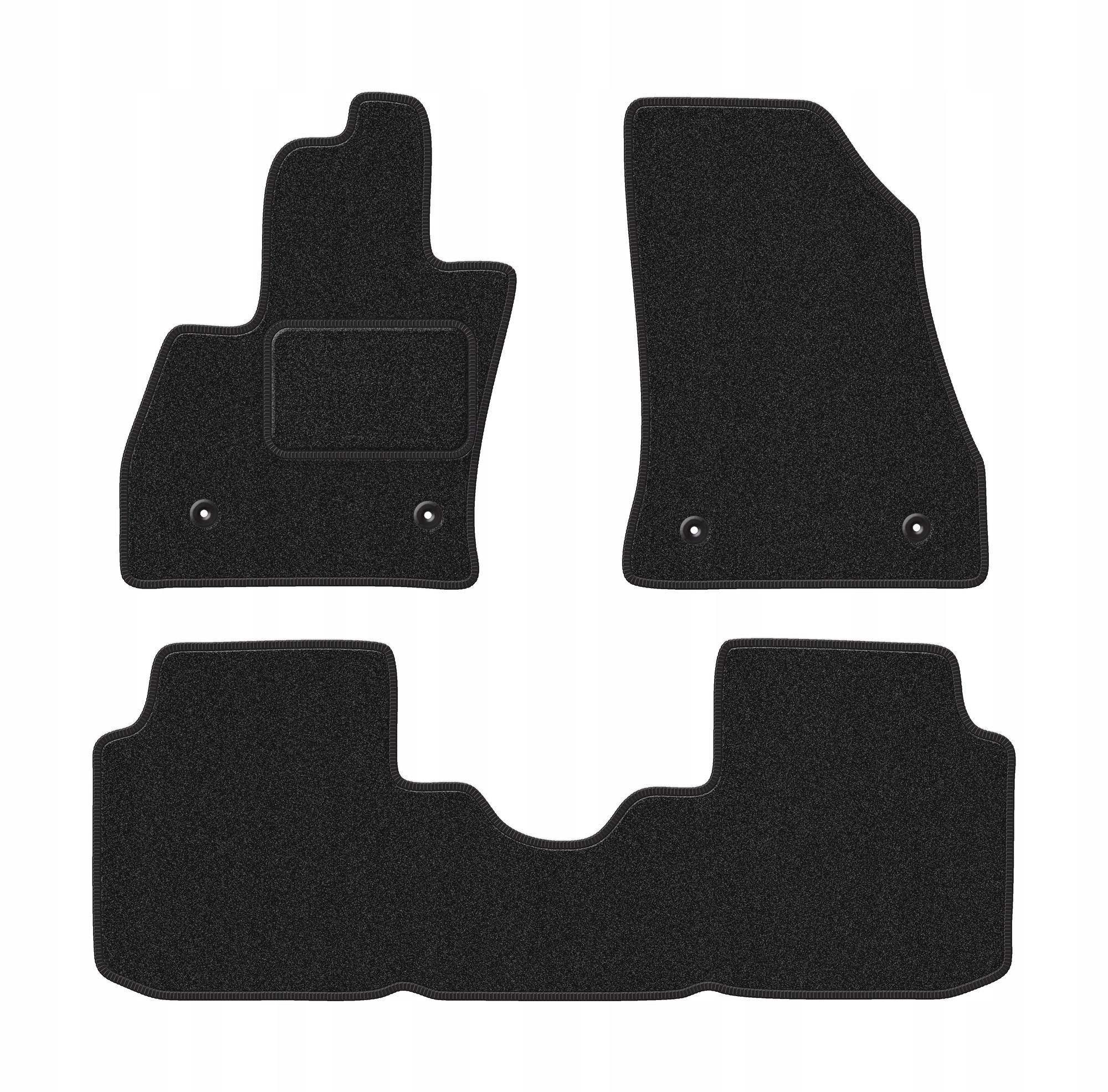 Autokoberce velurové pro Fiat 500L minivan (2012-)