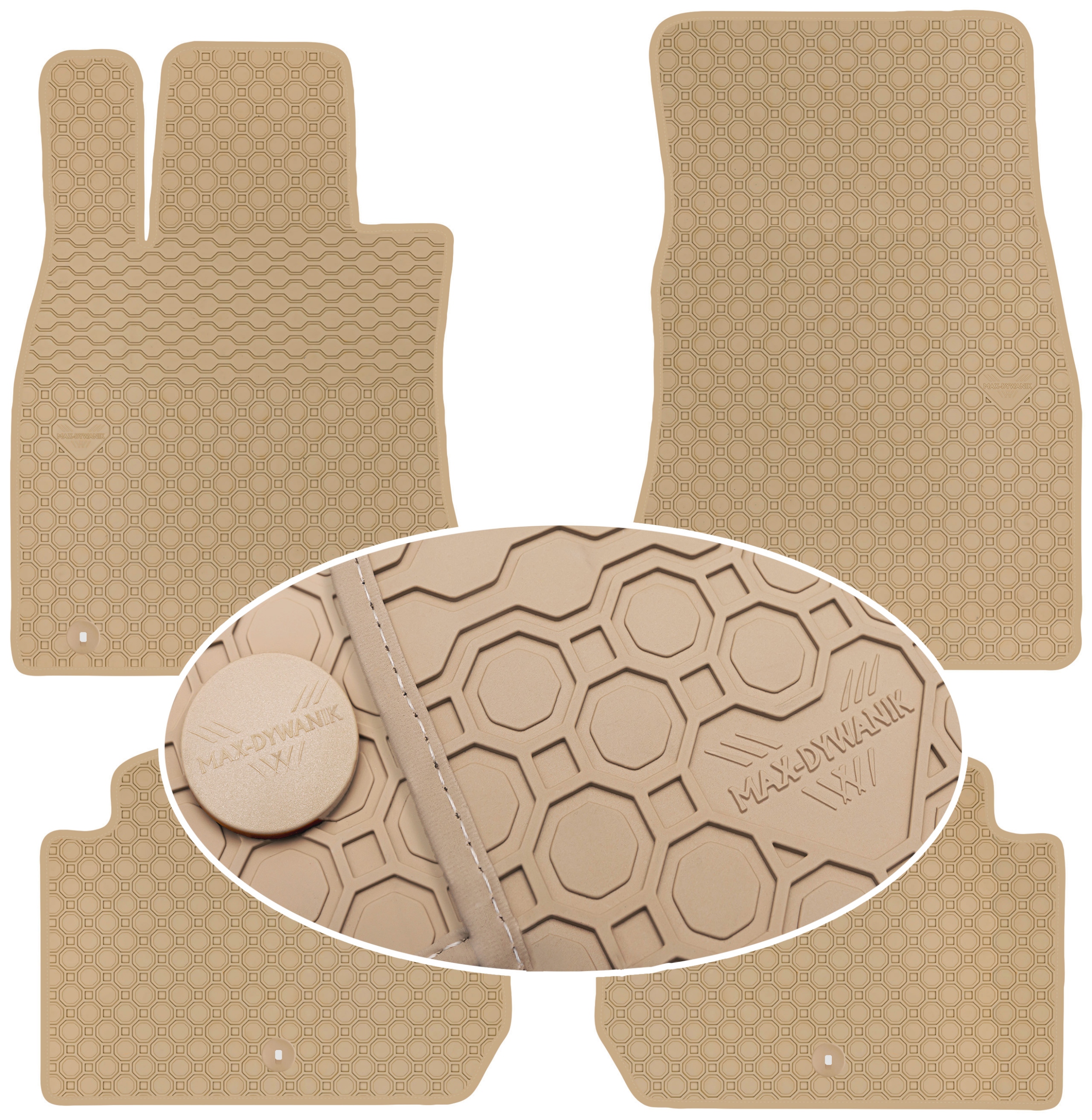 Kia Stinger 2016 Béžové koberčeky