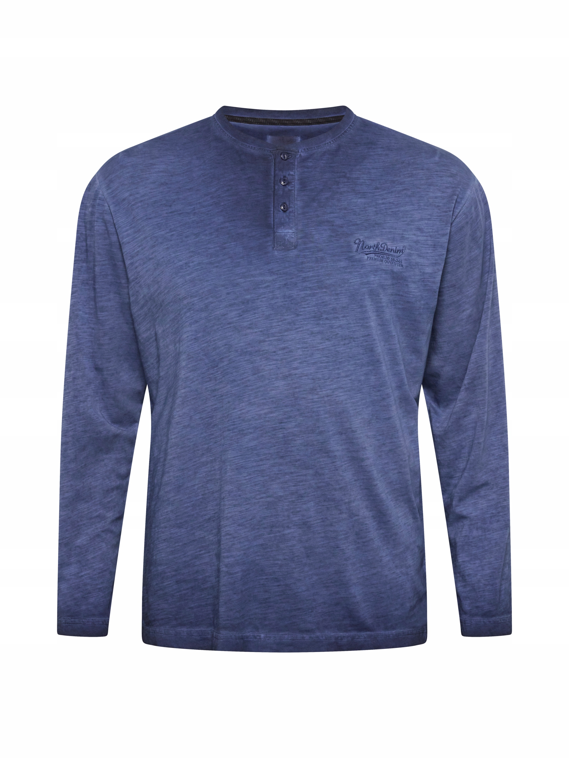 North 56°4 Velké Rozměry Tričko Tričko Longsleeve Cool Dyed 8XL 180 cm