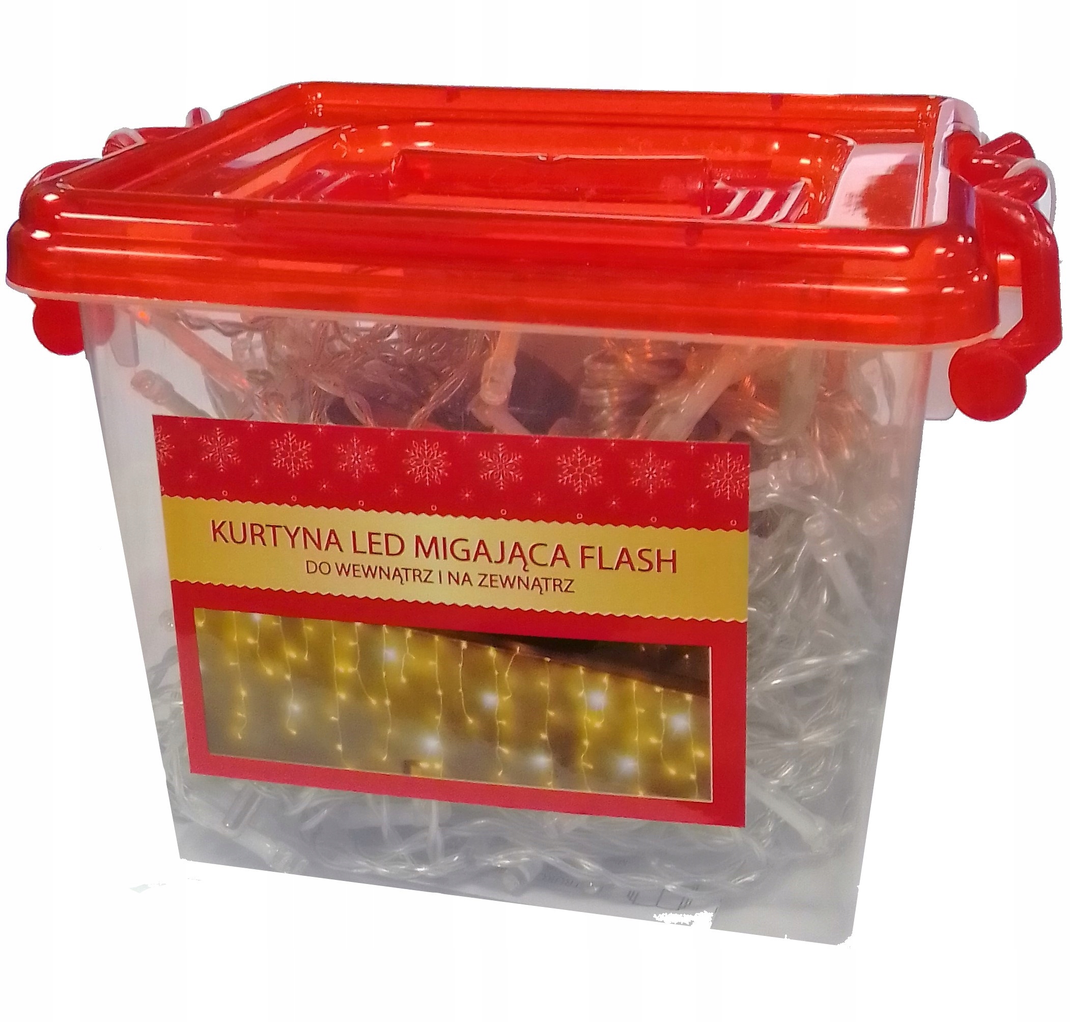 

Zasłona świetlna kurtyna migająca Flash 250 Led