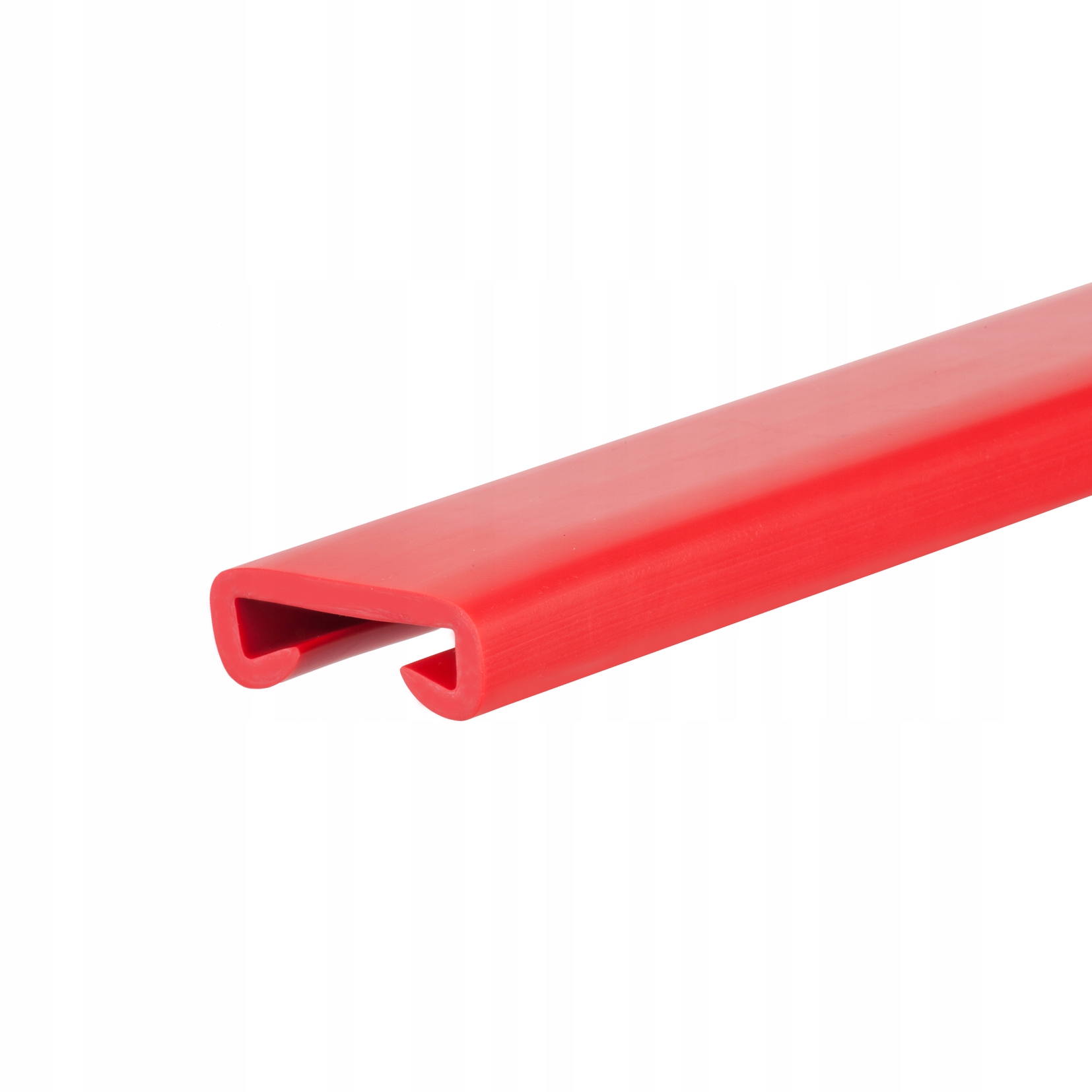 Pvc zábradlie Premium, zábradlie 40x8 mm červené
