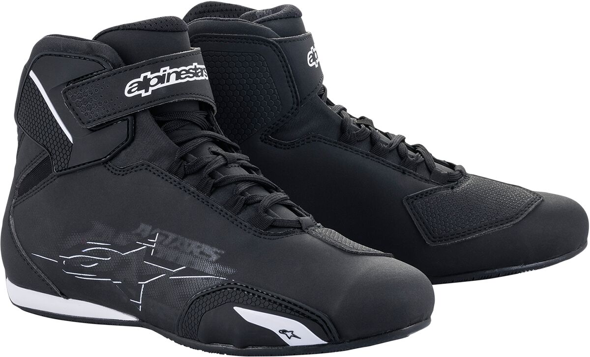 Moto Topánky Krátke Alpinestars Sektor Black/white (14) 48