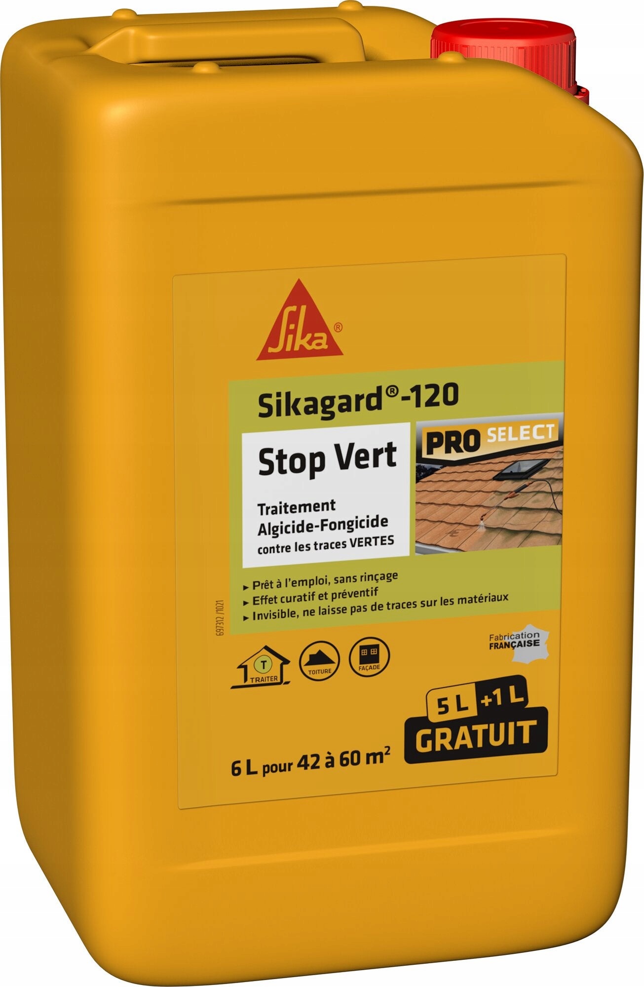 Sikagard-120 pro střechy, fasády a terasy, 6 l
