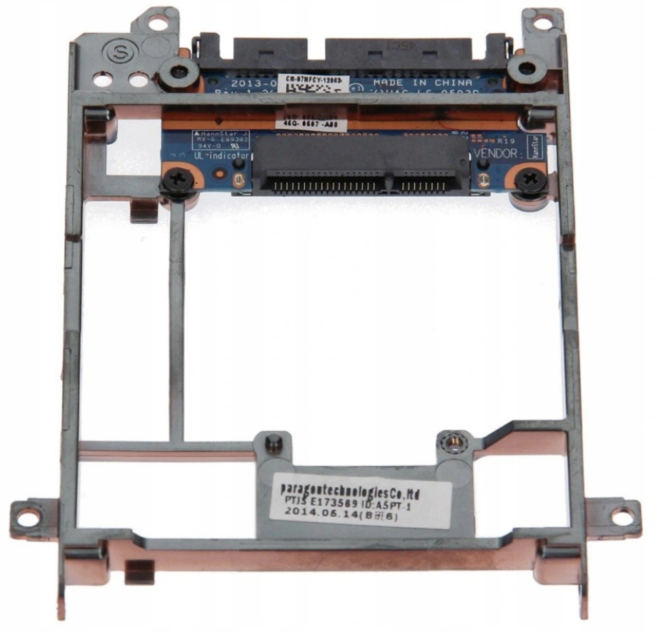 PRZEJŚCIÓWKA ADAPTER DYSKU mSATA SSD RAMKA Dell Kod producenta A5PT-1