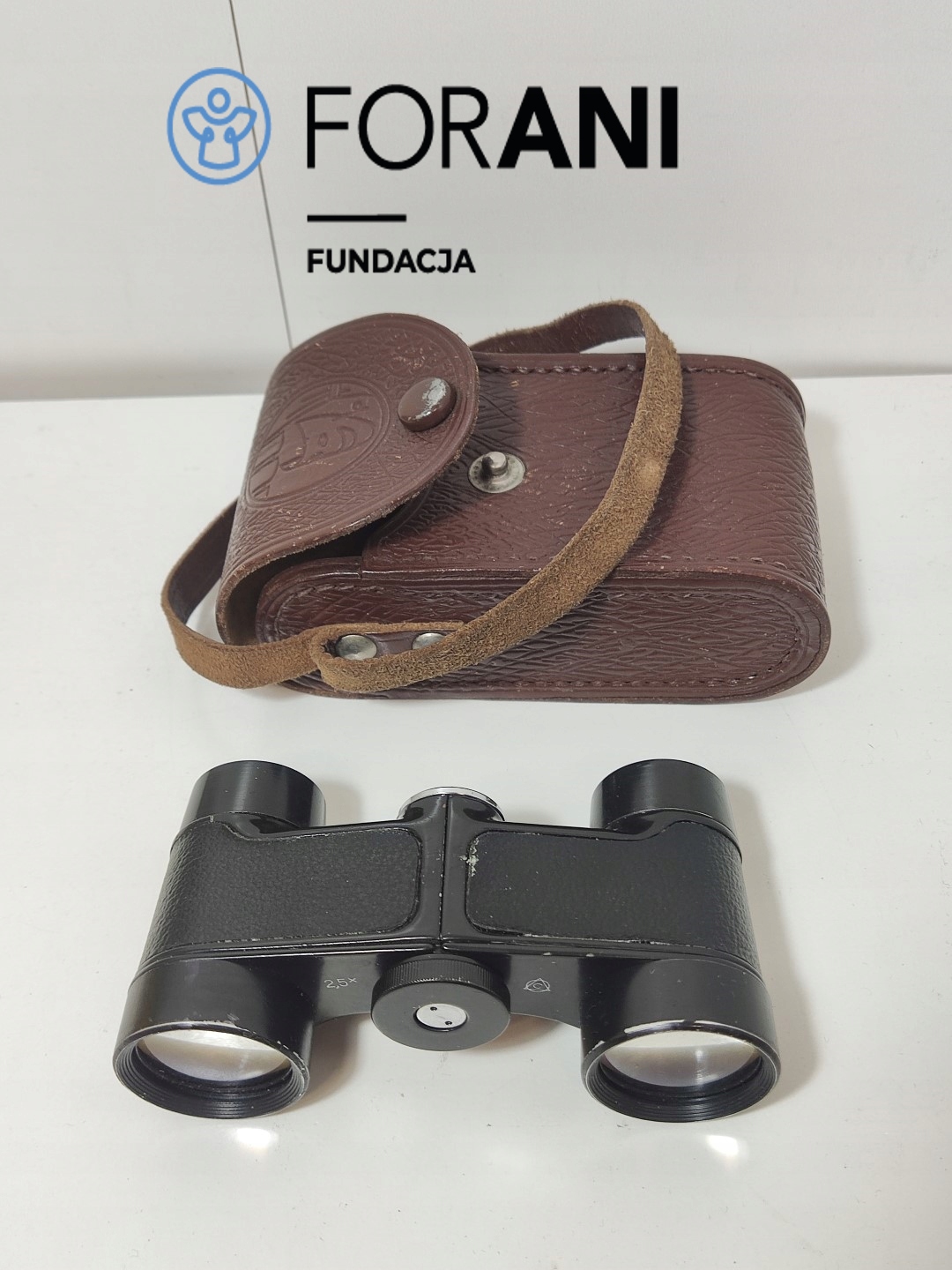 Lornetka turystyczna mini 2,5x USRR ZSRR