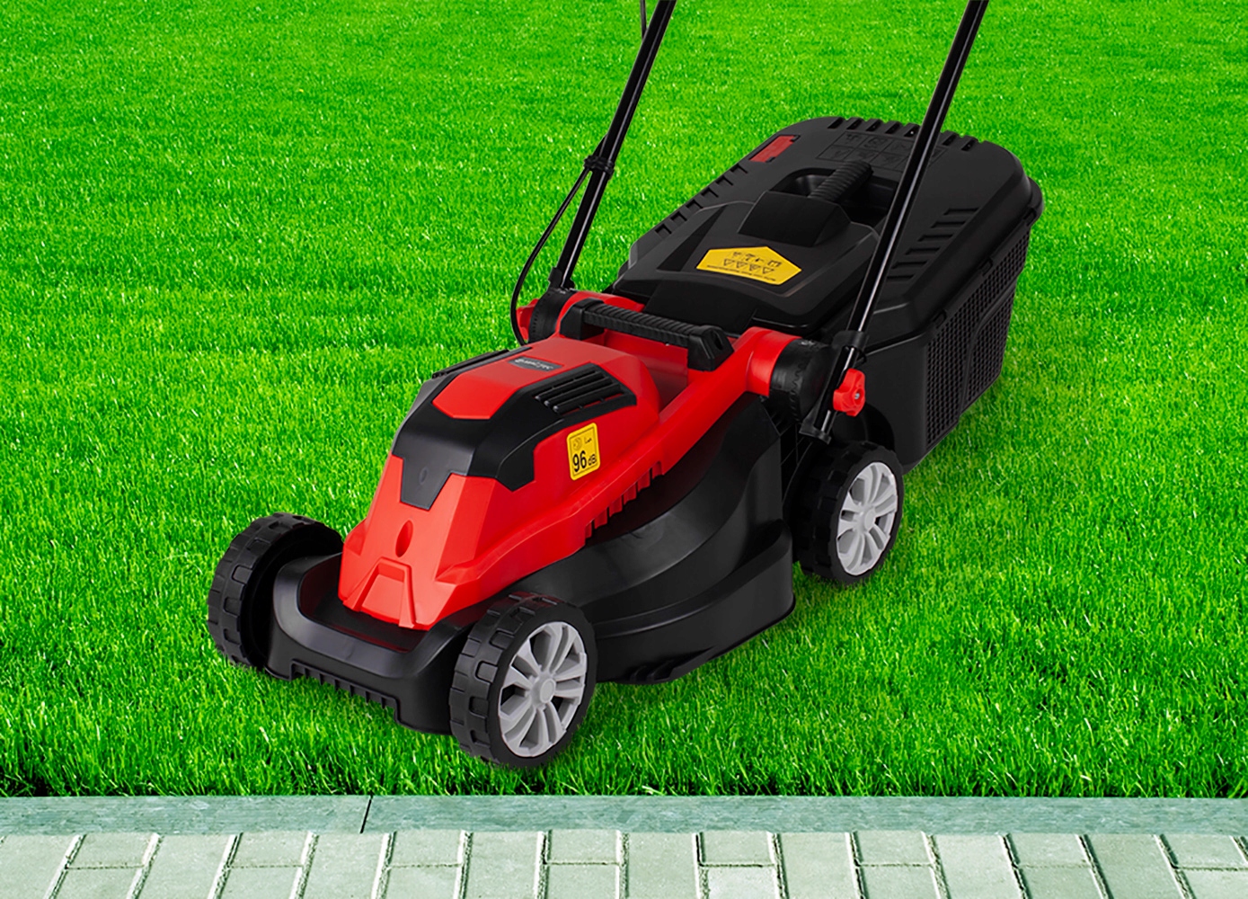 KOSIARKA ELEKTRYCZNA LEKKA MOCNA DO TRAWY DUŻY KOSZ 30L 2100W MALTEC Waga produktu z opakowaniem jednostkowym 7.4 kg