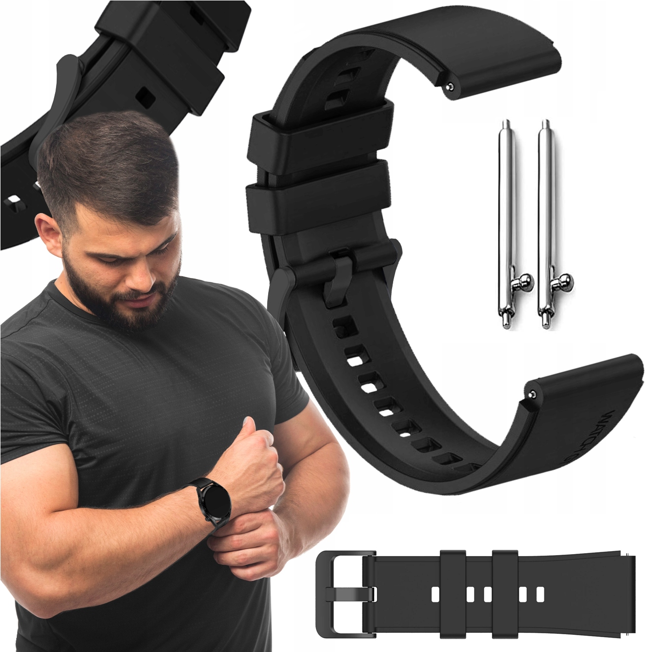 Pasek Do Xiaomi MI Watch S1 S2 S3 S4 Amazfit Gtr 47mm 2 2e 3 4 Pro Redmi 5