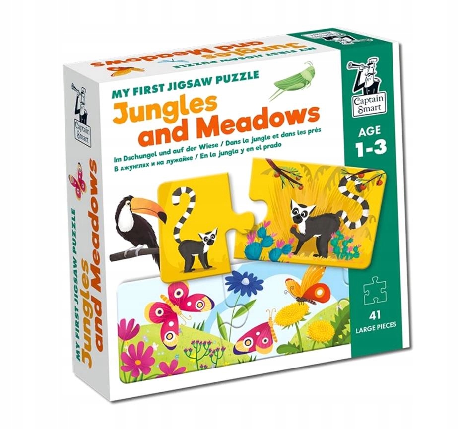Captain Smart. My First Jigsaw Puzzle Jungles. . .