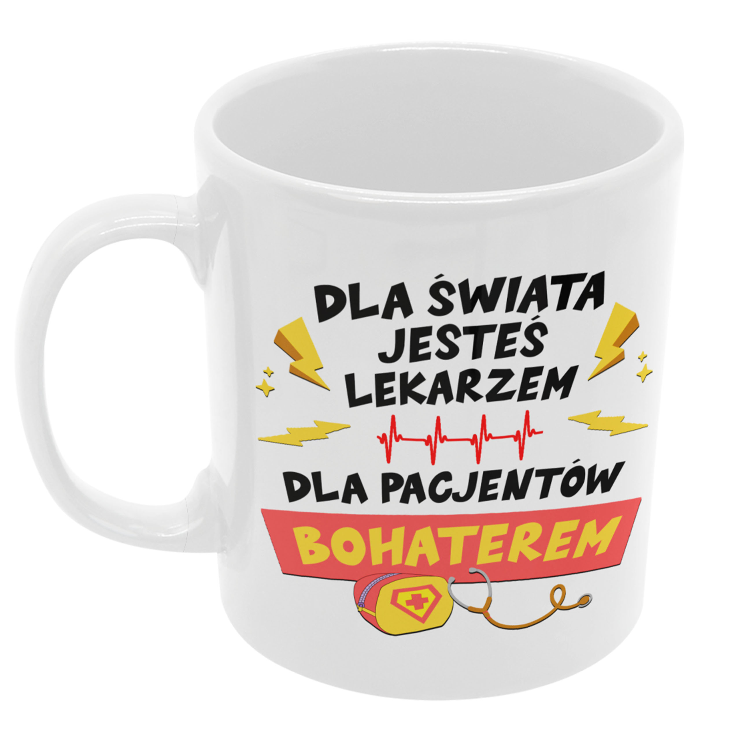 

Kubek Lekarza doktora podziękowanie
