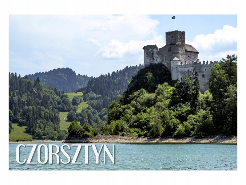

Czorsztyn Zamek Dunajec Magnes na lodówkę