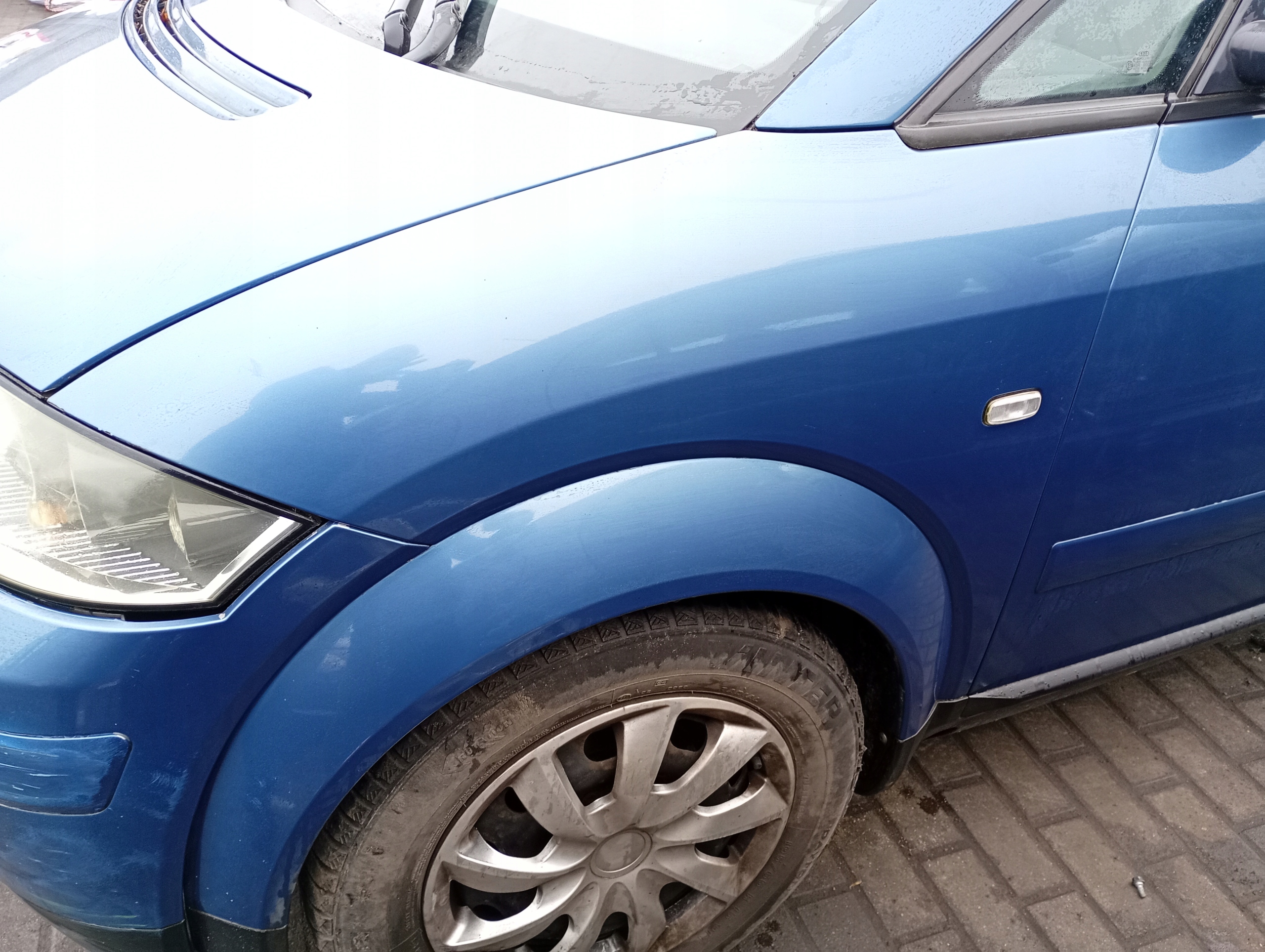 Audi A2 00-05 fender left front front kod lakieru LZ5R