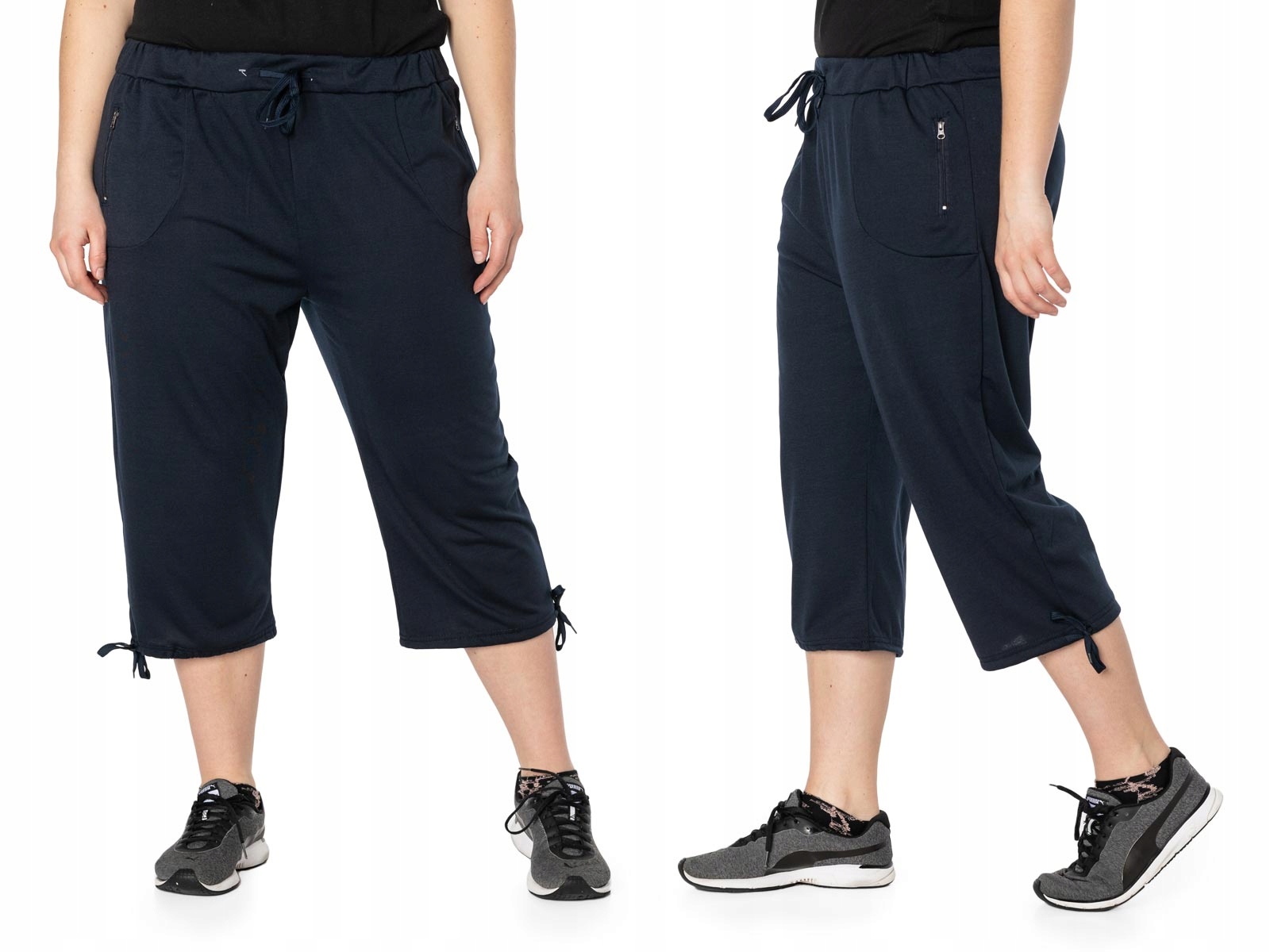 

Duże Krótkie Spodenki Damskie Rybaczki 86022-6 5XL