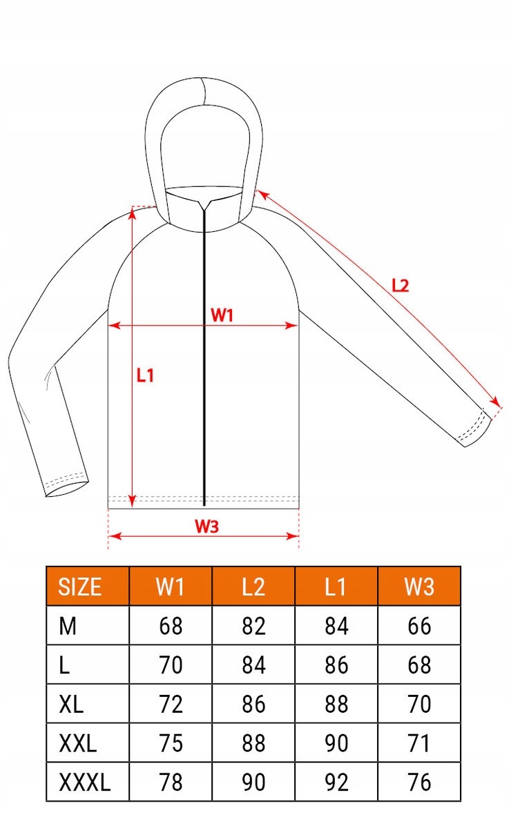 NEO 81-810 KURTKA PRZECIWDESZCZOWA PU/PVC R. XXL Typ kurtka